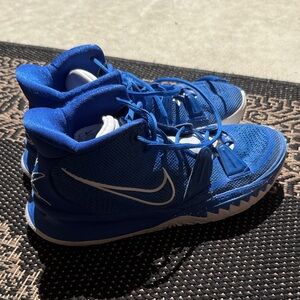 Nike Blue High-Top Athletic Shoes in good condition